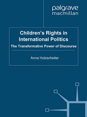 cover image of Children's Rights in International Politics